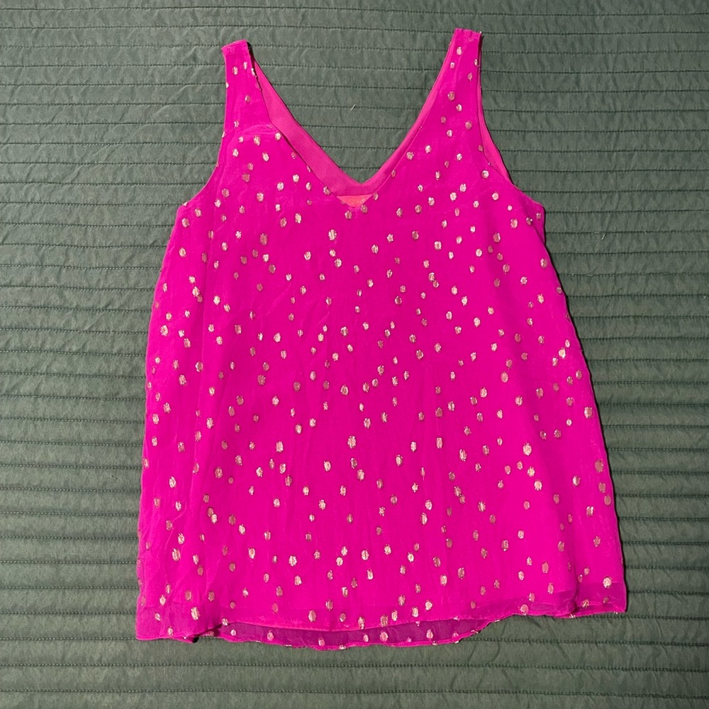Lilly Pulitzer Florin Silk Top